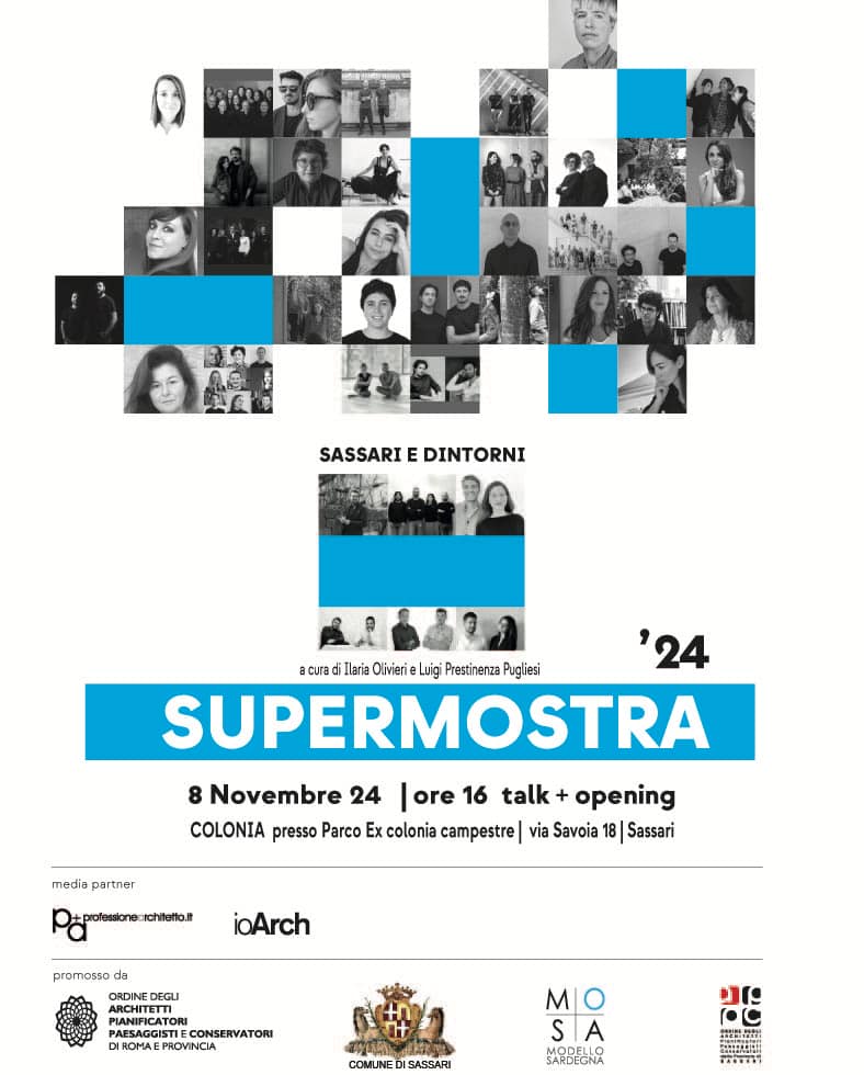 supermostra 24, eventi alla ex colonia di sassari